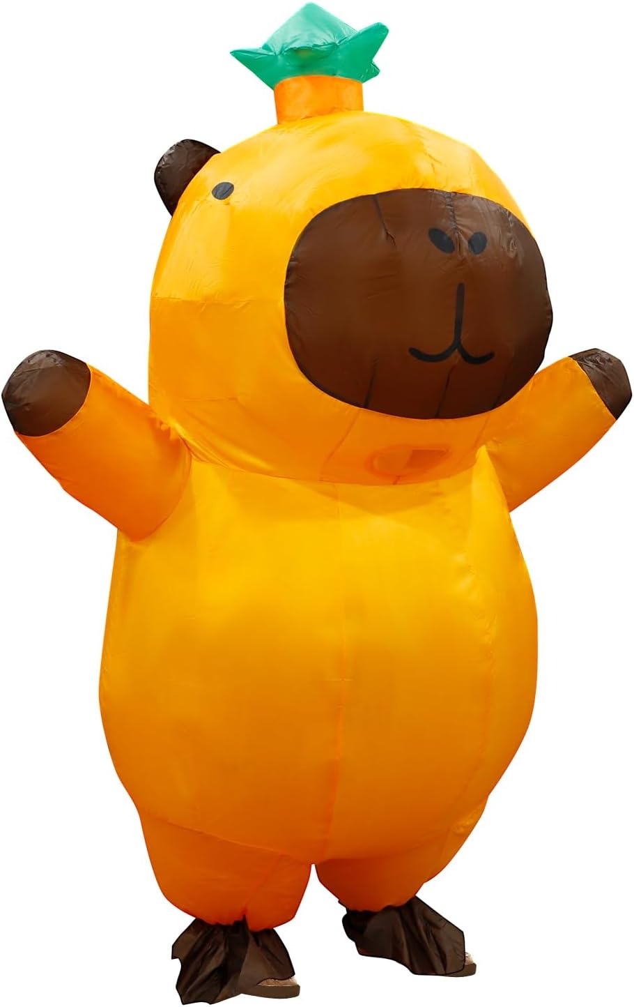 Suits - Opblaasbaar capybara-kostuum voor volwassenen, grappige opblaasbare