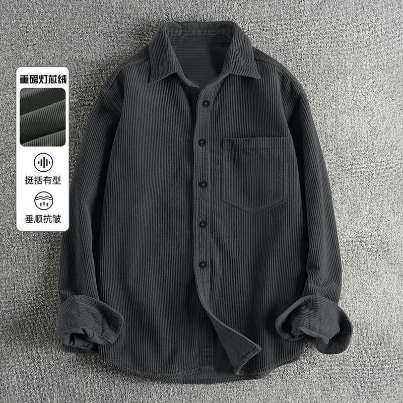 Herfst Heren Corduroy Overhemd - Corduroy Button Up Shirt Men recensie en prijs