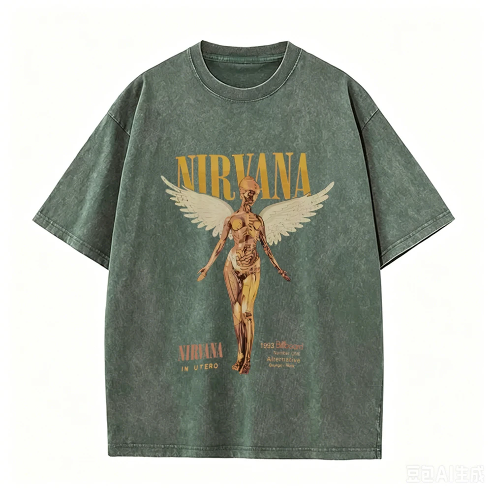 Retro Acid Wash oversized T-sh - Acid Wash Vintage Graphic T Shirt recensie en prijs