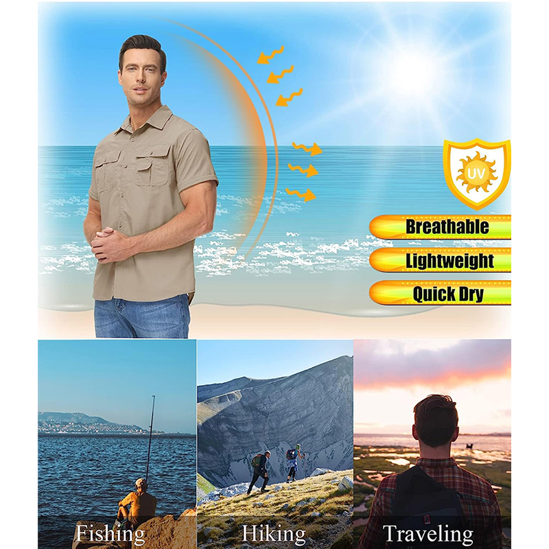 TRVLWEGO Heren Shirt Wandelen  - Tactical Military Shirt Cargo recensie en prijs