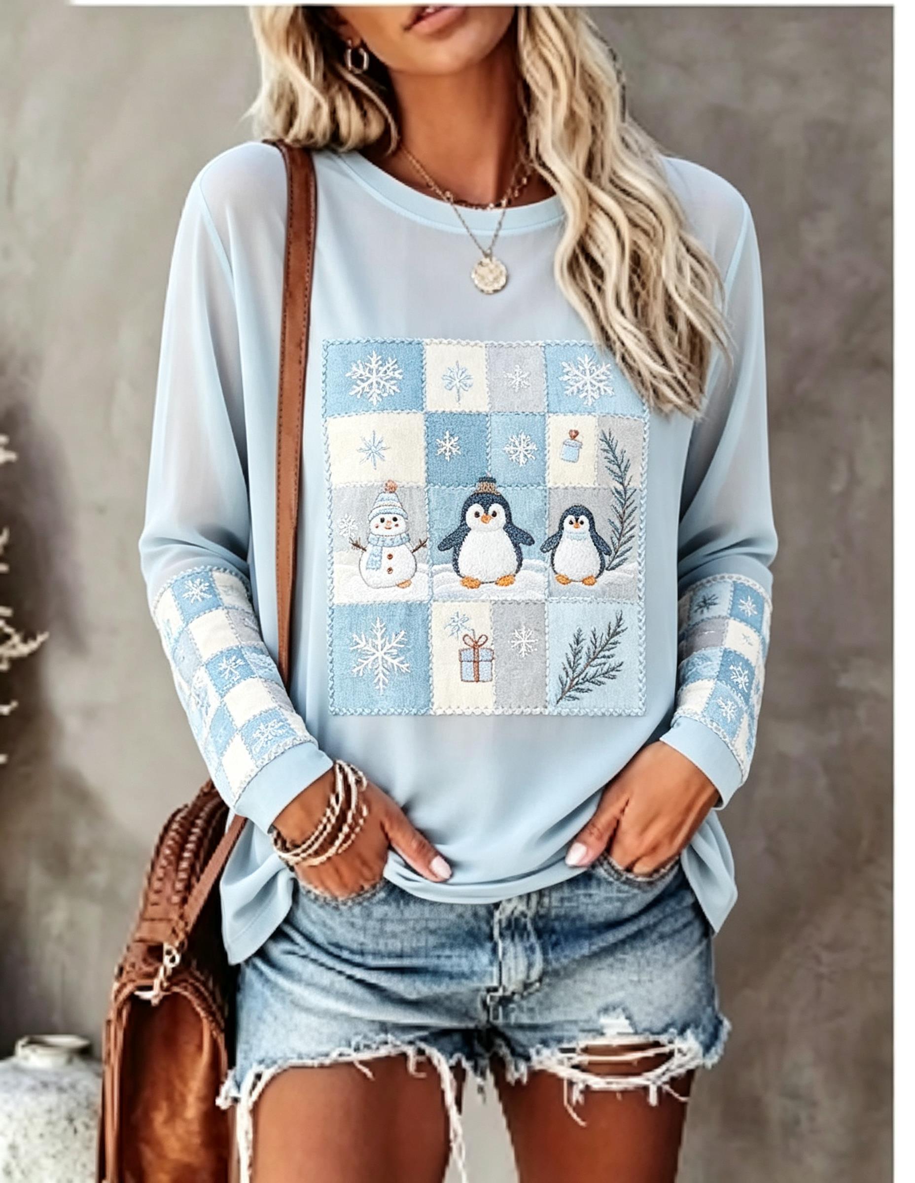 Dames T-shirt met lange mouwen - T-Shirts recensie en prijs