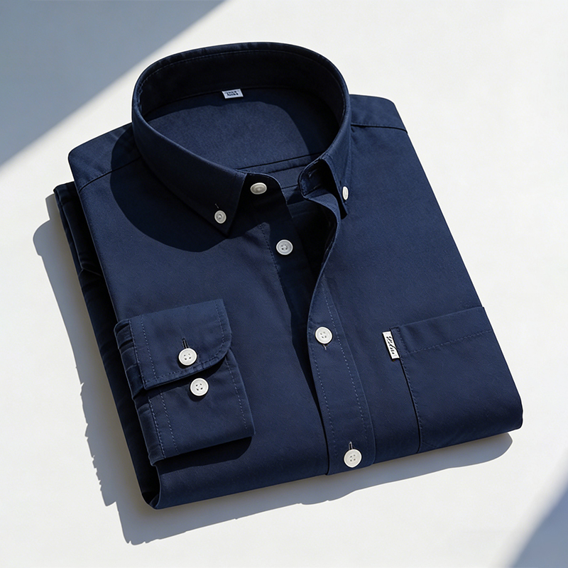Herenoverhemden van puur katoe - Oxford Cotton Casual Shirt Business recensie en prijs